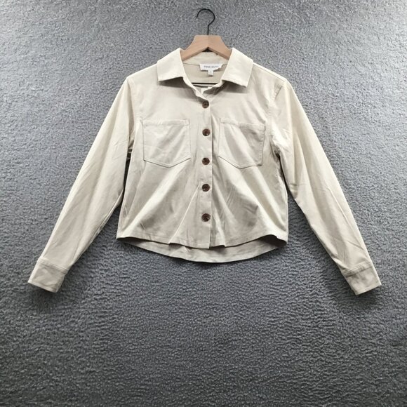 Pink Rose Button‎ Down Shirt Magic Stone XS - Picture 1 of 3